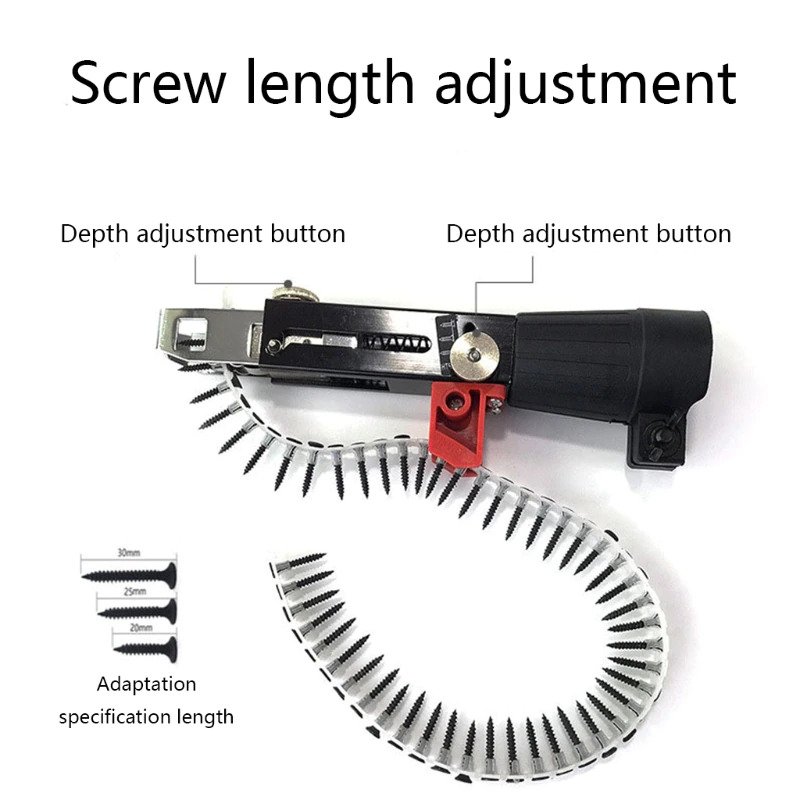 Adapter Sekrup otomatis gypsum triplek mesin bor Adapter Sekrup otomatis gypsum triplek mesin bor