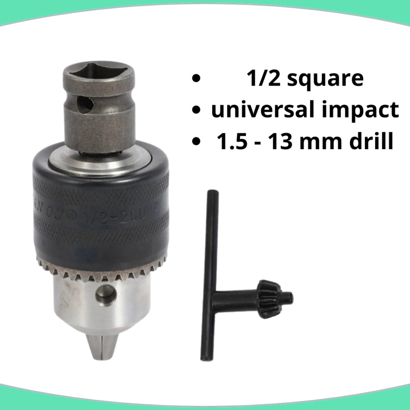 adapter konverter chuck bor impact to bor 13 mm adapter konverter chuck bor impact to bor 13 mm