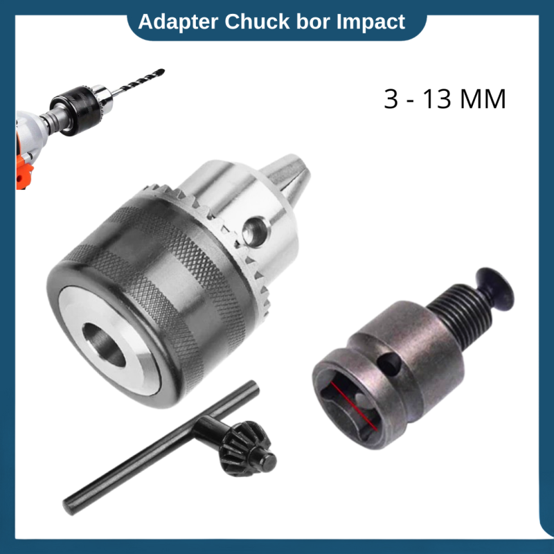 adapter konverter chuck bor impact to bor 13 mm adapter konverter chuck bor impact to bor 13 mm