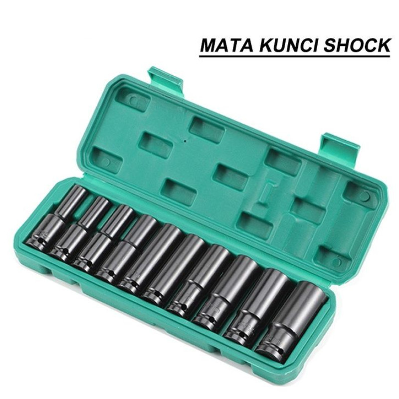 Impact Socket Mata Sok Kunci Impact Wrench 10 pcs Impact Socket Mata Sok Kunci Impact Wrench 10 pcs