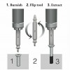 Screw Extractor pembuka sekrup rusak 5 pcs Screw Extractor pembuka sekrup rusak 5 pcs