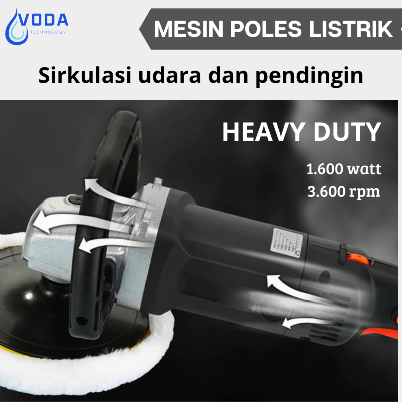 Mesin Poles Mobil 7 inch rotary 1400 watt Mesin Poles Mobil 7 inch rotary 1400 watt