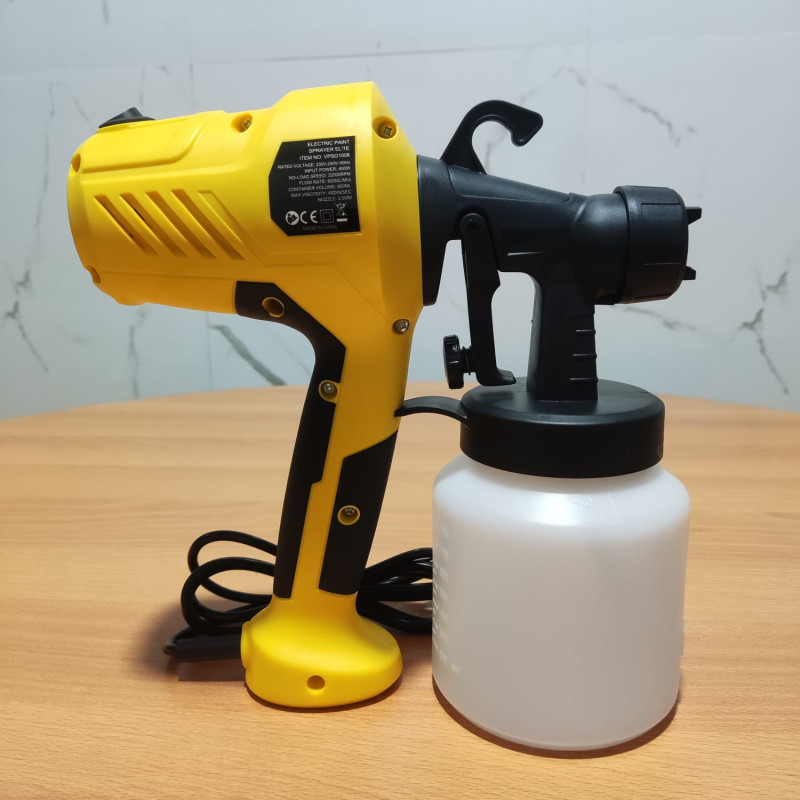 Spray gun elektrik 400 watt alat semprot cat sprayer 800 ml Spray gun elektrik 400 watt alat semprot cat sprayer 800 ml