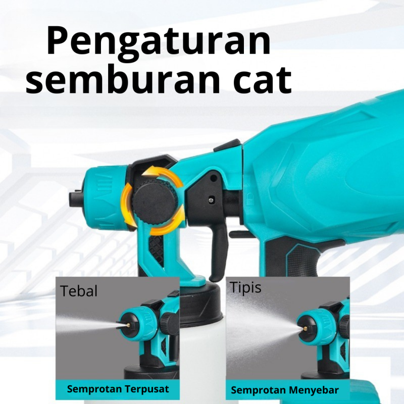 Spray paint kompresor semprotan cat baterai 21 volt alat semprot cat portable Spray paint kompresor semprotan cat baterai 21 volt alat semprot cat portable