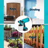 Spray paint kompresor semprotan cat baterai 21 volt alat semprot cat portable Spray paint kompresor semprotan cat baterai 21 volt alat semprot cat portable