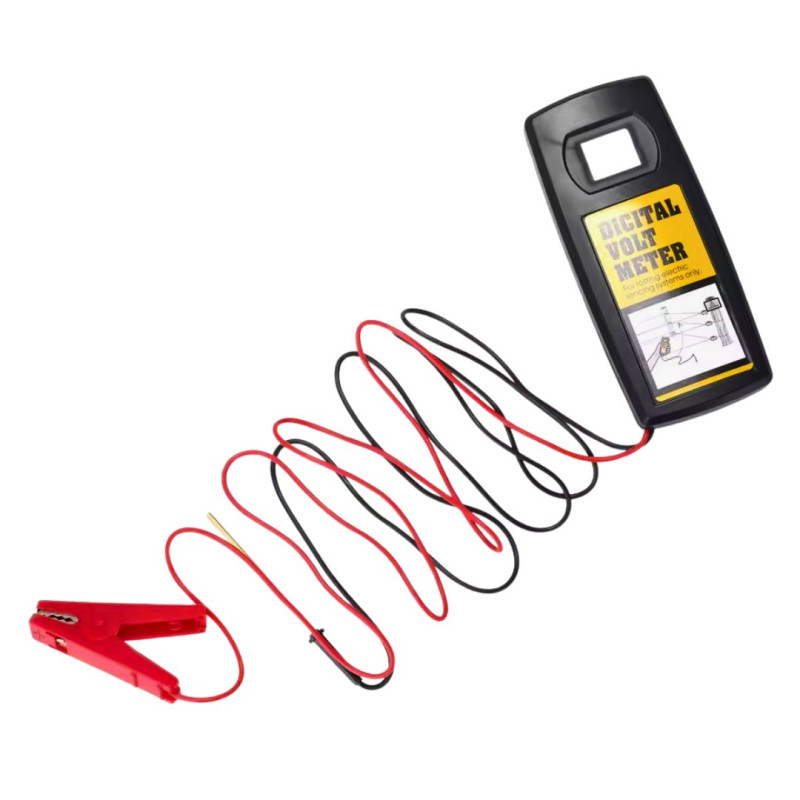 Digital Volmeter - Alat Ukur Pagar Listrik