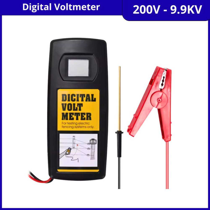 Digital Volmeter - Alat Ukur Pagar Listrik Digital Volmeter - Alat Ukur Pagar Listrik