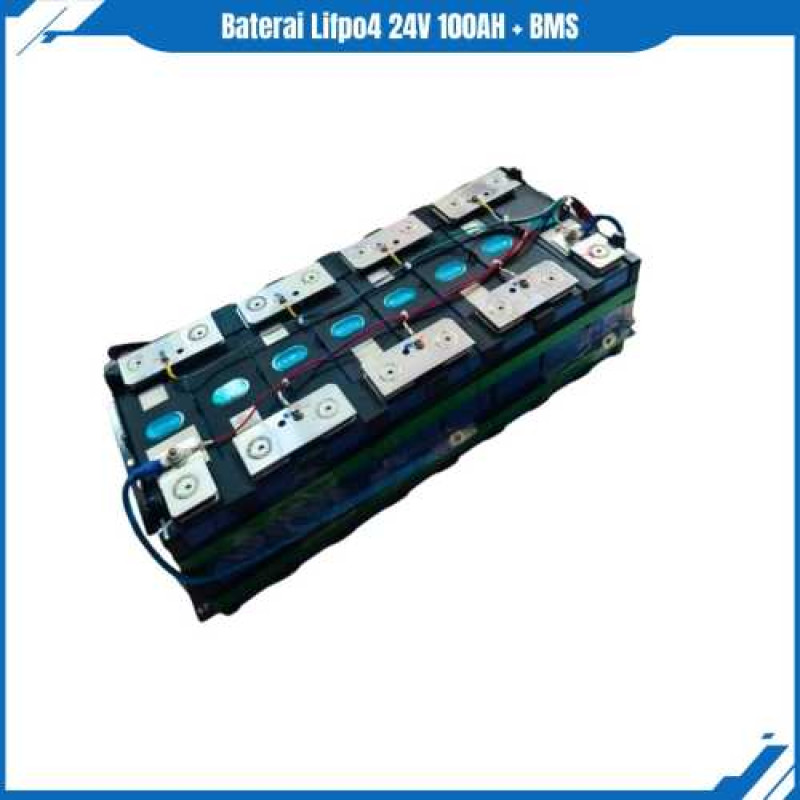 Baterai Lifpo4 24V 100AH + BMS Baterai Lifpo4 24V 100AH + BMS
