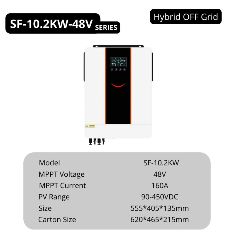 Solar Inverter Hybrid SF-10.2KW