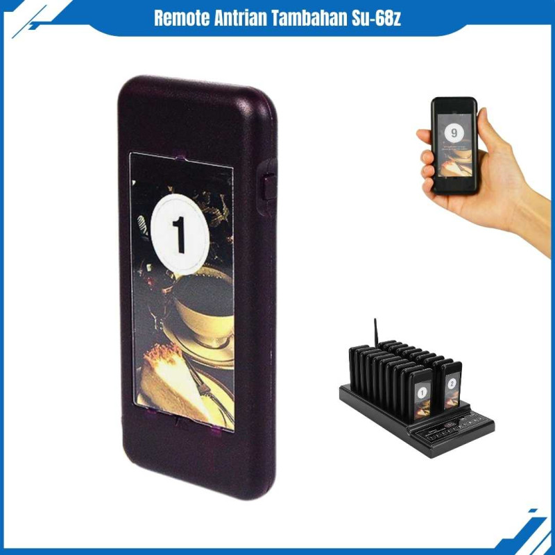Remot Antrian Calling System Tombol Tambahan Antrian Remot Antrian Calling System Tombol Tambahan Antrian