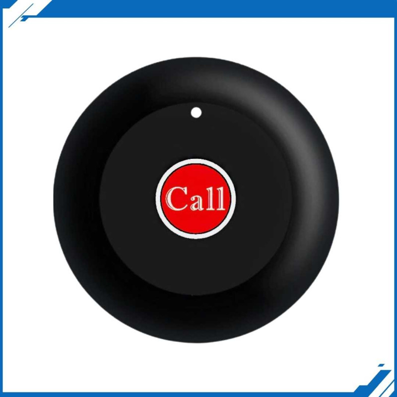 Button Calling System Hitam Bel Meja Untuk Restoran Button Calling System Hitam Bel Meja Untuk Restoran