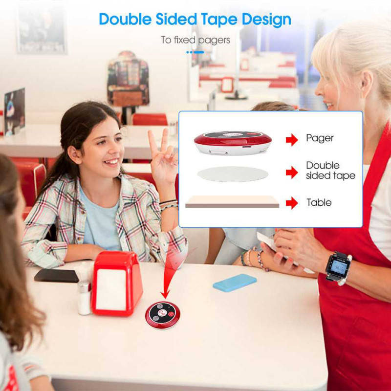 Button Calling System Merah Bel Meja Untuk Restoran Button Calling System Merah Bel Meja Untuk Restoran