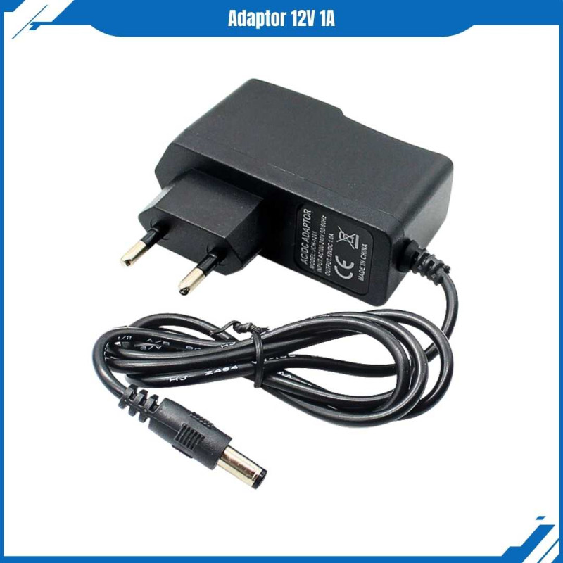 Adaptor DC 12V 1A CCTV ELEKTRONIK Diameter 5mm Adaptor DC 12V 1A CCTV ELEKTRONIK Diameter 5mm
