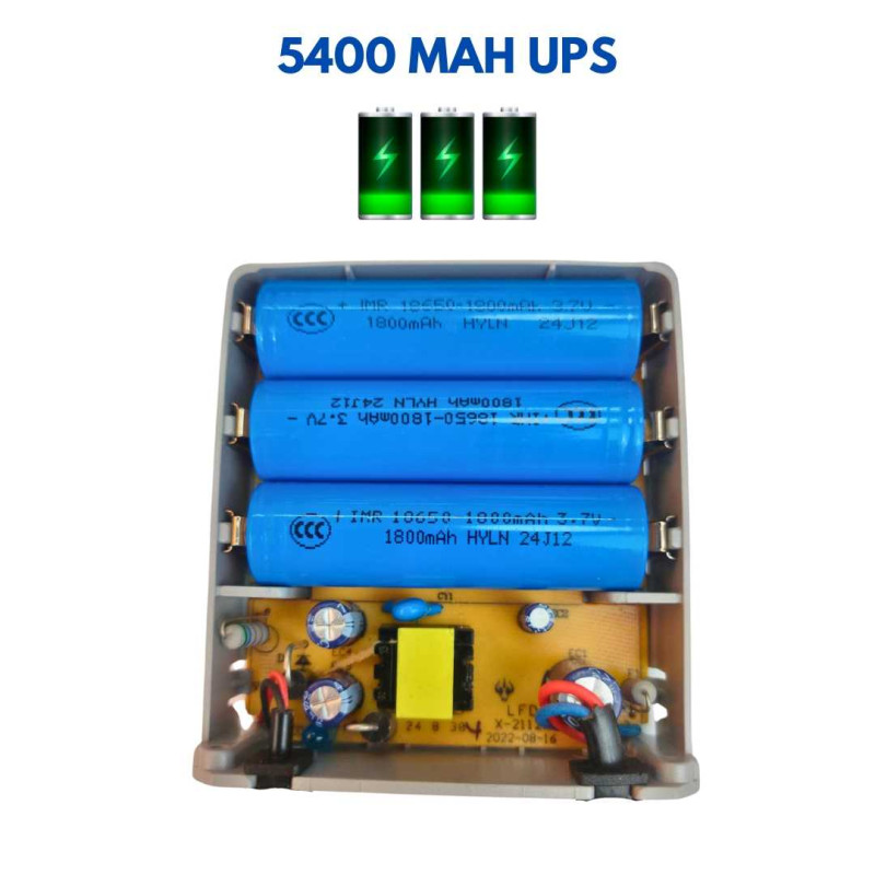 Adaptor Mini UPS 12V 2A backup Router Modem CCTV 5400mAh Adaptor Mini UPS 12V 2A backup Router Modem CCTV 5400mAh