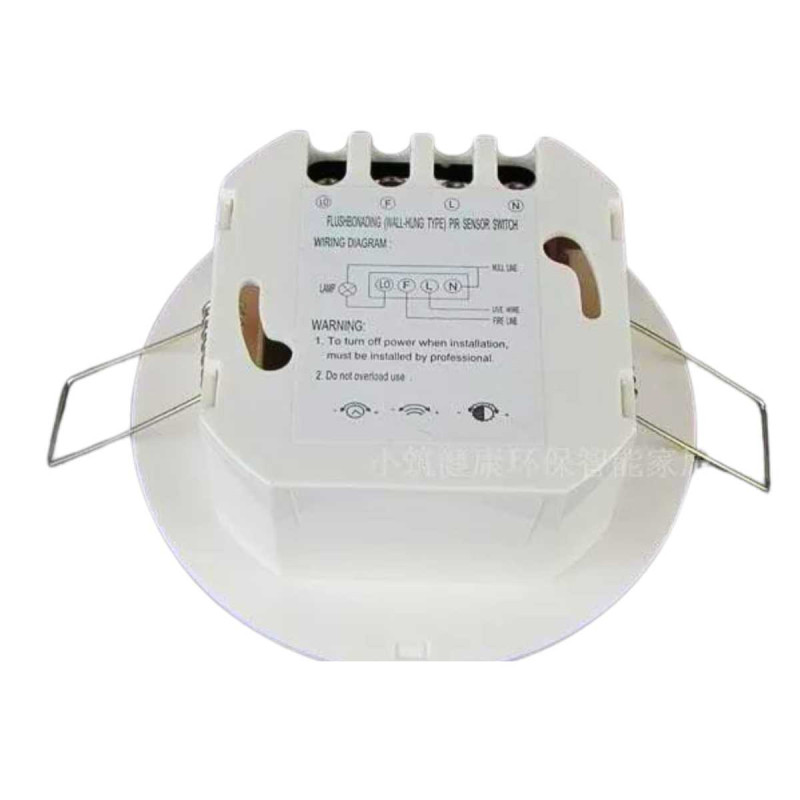 Saklar Lampu Ceiling Plafon Sensor Gerak PIR Delay 0-6 Menit Saklar Lampu Ceiling Plafon Sensor Gerak PIR Delay 0-6 Menit