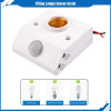 Fitting Lampu Otomatis Sensor Gerak PIR 16-300 Detik AC 220V Fitting Lampu Otomatis Sensor Gerak PIR 16-300 Detik AC 220V