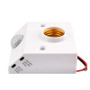 Fitting Lampu Otomatis Sensor Gerak PIR 16-300 Detik AC 220V Fitting Lampu Otomatis Sensor Gerak PIR 16-300 Detik AC 220V