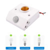 Fitting Lampu Otomatis Sensor Gerak PIR 16-300 Detik AC 220V Fitting Lampu Otomatis Sensor Gerak PIR 16-300 Detik AC 220V