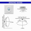 Saklar Lampu Otomatis Sensor Gerak Wall PIR Saklar Lampu Otomatis Sensor Gerak Wall PIR