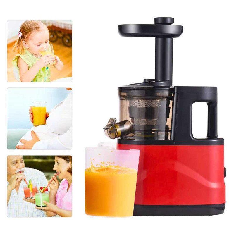 Mesin Pembuat Jus Slow Juicer Multifungsi Press Juicer Blender Jus 500W Mesin Pembuat Jus Slow Juicer Multifungsi Press Juicer Blender Jus 500W