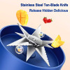 Blender Juicer Portable Juice Blender 10 Pisau Jus Belender Buah 600ml 2400mAh Blender Juicer Portable Juice Blender 10 Pisau Jus Belender Buah 600ml 2400mAh