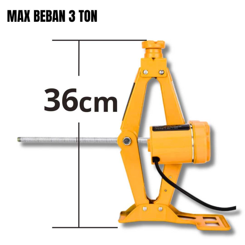 Dongkrak Mobil Elektrik 12V 3 Ton Electric Car Jack Dongkrak Mobil Hidrolic Portable Dongkrak Mobil Elektrik 12V 3 Ton Electric Car Jack Dongkrak Mobil Hidrolic Portable