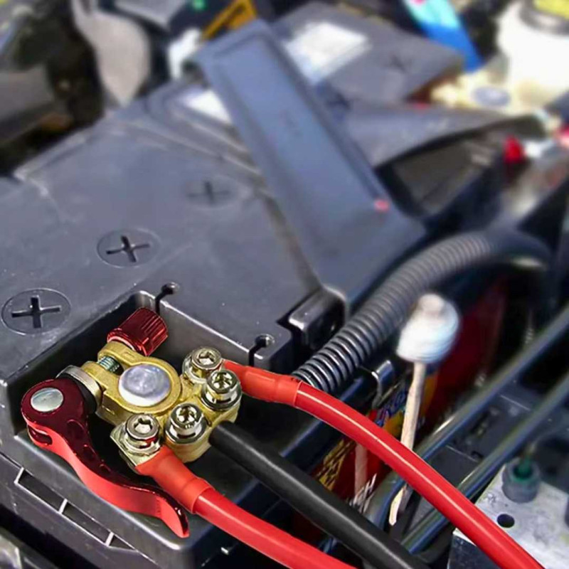 Tutup Kepala Aki Mobil 2pcs Quick Release Terminal Aki Mobil Klem Accu Tutup Kepala Aki Mobil 2pcs Quick Release Terminal Aki Mobil Klem Accu