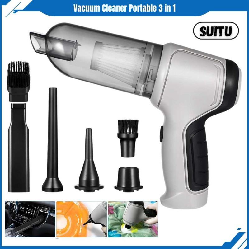 Vacuum Cleaner Portabel Mini Vacum Cleaner Alat Penyedot Debu Serbaguna