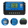 Solar Charger Controller 10A 20A dan 30A 40A 50A 60A LCD LED Display Solar Cell PWM 12V-24V Dual USB Solar Charger Controller 10A 20A dan 30A 40A 50A 60A LCD LED Display Solar Cell PWM 12V-24V Dual USB