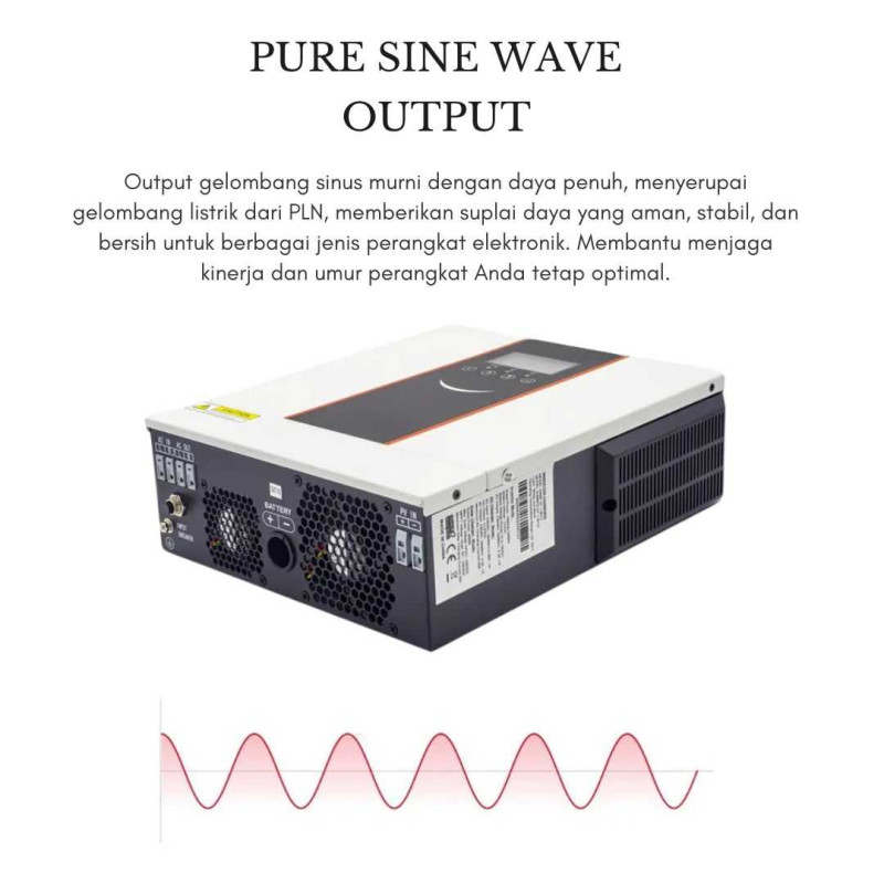 Inverter Hybrid 24V 3200VA 3000W Solar Charger Inverter MPPT SCC AC Charger 80A Inverter Hybrid 24V 3200VA 3000W Solar Charger Inverter MPPT SCC AC Charger 80A