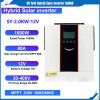 Inverter Hybrid 12V 2000VA 1600W Solar Charger Inverter DC 12V to AC 220V