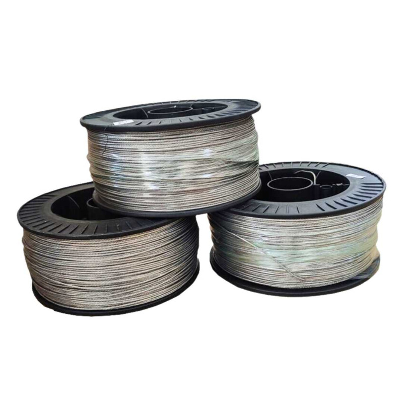 Kawat Alloy Wire Untuk Pagar Listrik 2mm anti karat 1 Roll 1000m Kawat Alloy Wire Untuk Pagar Listrik 2mm anti karat 1 Roll 1000m