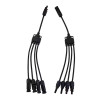 Konektor Solar Panel MC4 1 To 4 Kabel Connector Male Female Solar Cell Surya Konektor Solar Panel MC4 1 To 4 Kabel Connector Male Female Solar Cell Surya