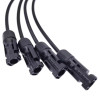 Konektor Solar Panel MC4 1 To 4 Kabel Connector Male Female Solar Cell Surya Konektor Solar Panel MC4 1 To 4 Kabel Connector Male Female Solar Cell Surya