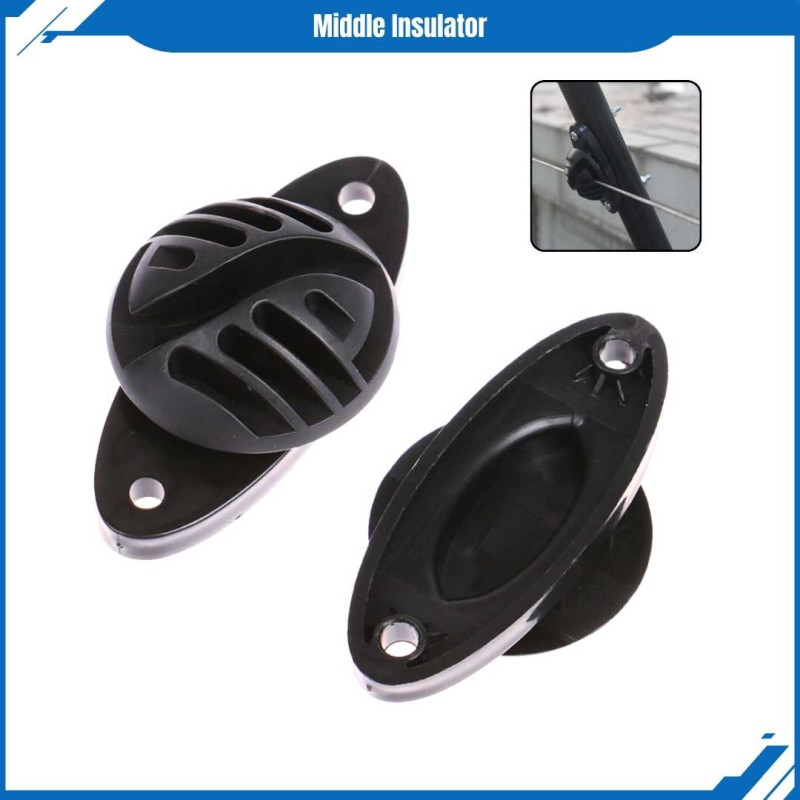 Middle Insulator Jalur Kawat Pagar Listrik Kejut Untuk Tembok dan Besi Middle Insulator Jalur Kawat Pagar Listrik Kejut Untuk Tembok dan Besi