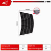AK Panel Surya 200W Flexible Solar Panel Monocrystaline IP67 Anti Air Dapat Melengkung 258° Untuk Atap Mobil Van RV AK Panel Surya 200W Flexible Solar Panel Monocrystaline IP67 Anti Air Dapat Melengkung 258° Untuk Atap Mobil Van RV