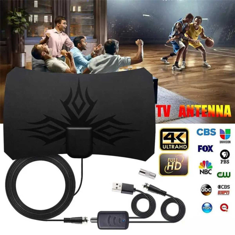 Antena Tv Indoor Digital Full HD Plus Booster Antena Tv Indoor Digital Full HD Plus Booster