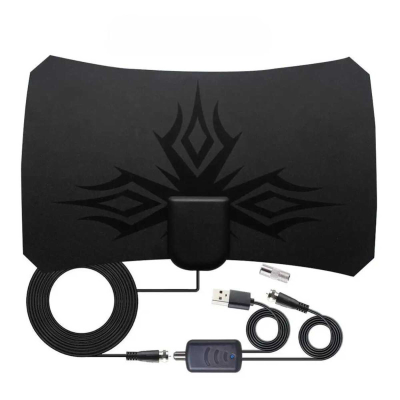 Antena Tv Indoor Digital Full HD Plus Booster Antena Tv Indoor Digital Full HD Plus Booster