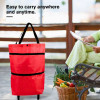 Tas Belanja Lipat Troli Roda Serbaguna Troly Shopping Bag Tas Belanja Lipat Troli Roda Serbaguna Troly Shopping Bag