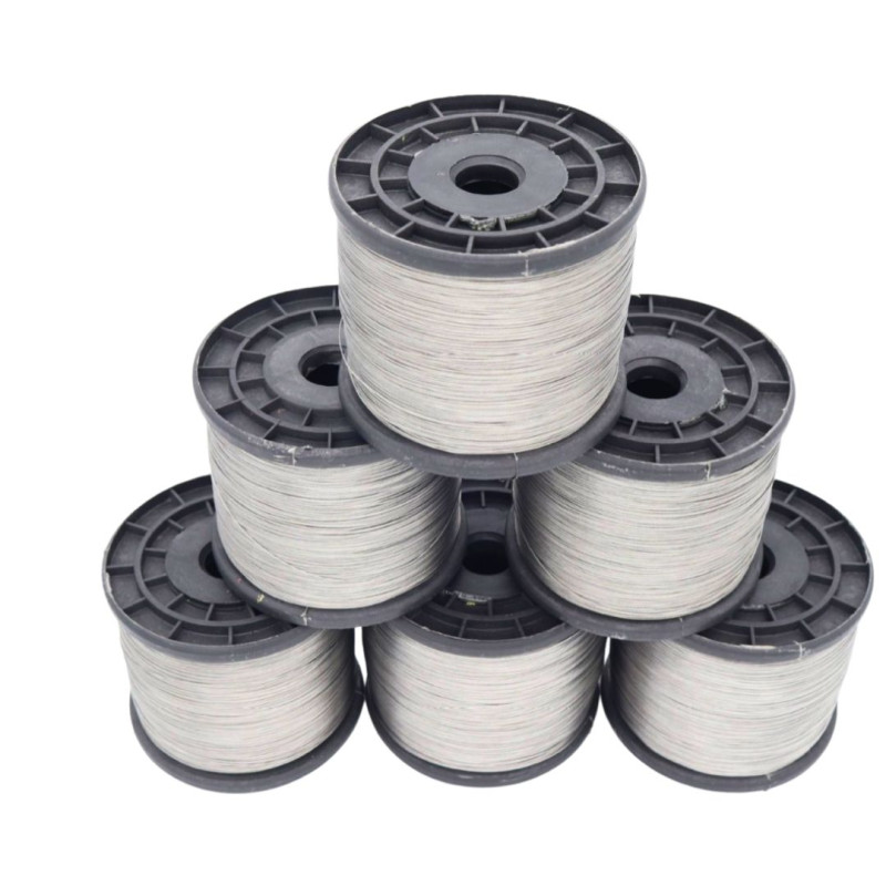 Kawat Pagar Listrik Alloy Wire Per Roll 1000m Kawat Pagar Listrik Alloy Wire Per Roll 1000m