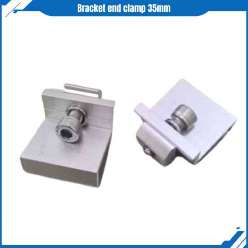 Bracket Panel Surya End Clamp 35mm