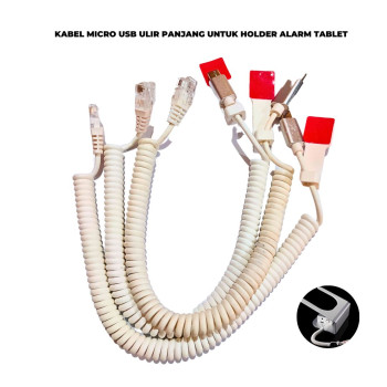 Kabel Micro USB Display Alarm Ulir Panjang