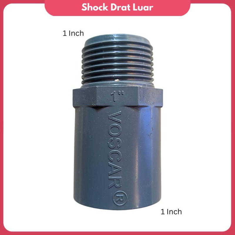 Sock Drat Luar 1 Inch Voscar Sock Drat Luar 1 Inch Voscar