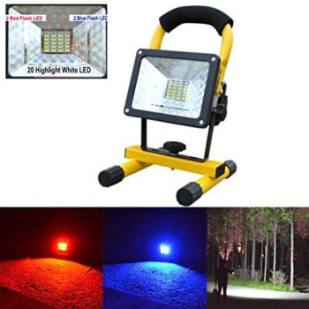 Lampu Sorot Baterai Lampu Senter Flood LED Portable 30 Watt Lampu Sorot Baterai Lampu Senter Flood LED Portable 30 Watt
