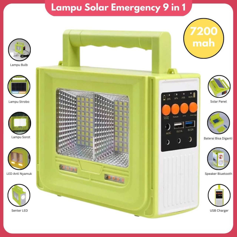 Lampu Sorot Baterai Tenaga Surya Lampu Sorot Baterai Tenaga Surya