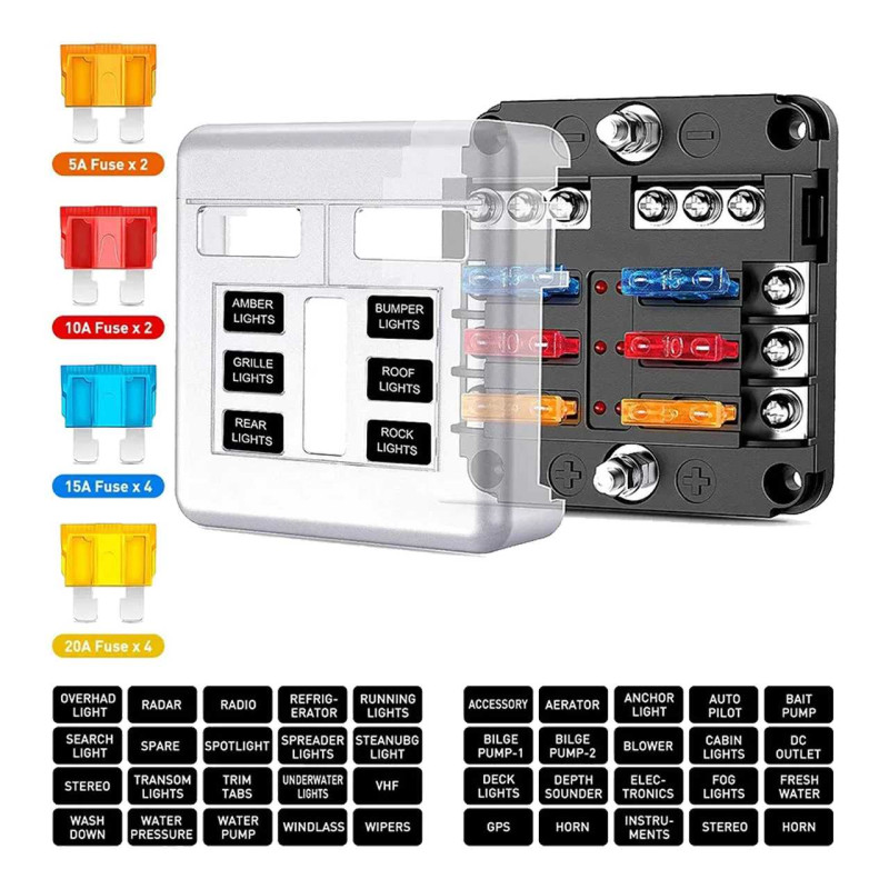 Fuse Box 6 Way Fuse Box 6 Way