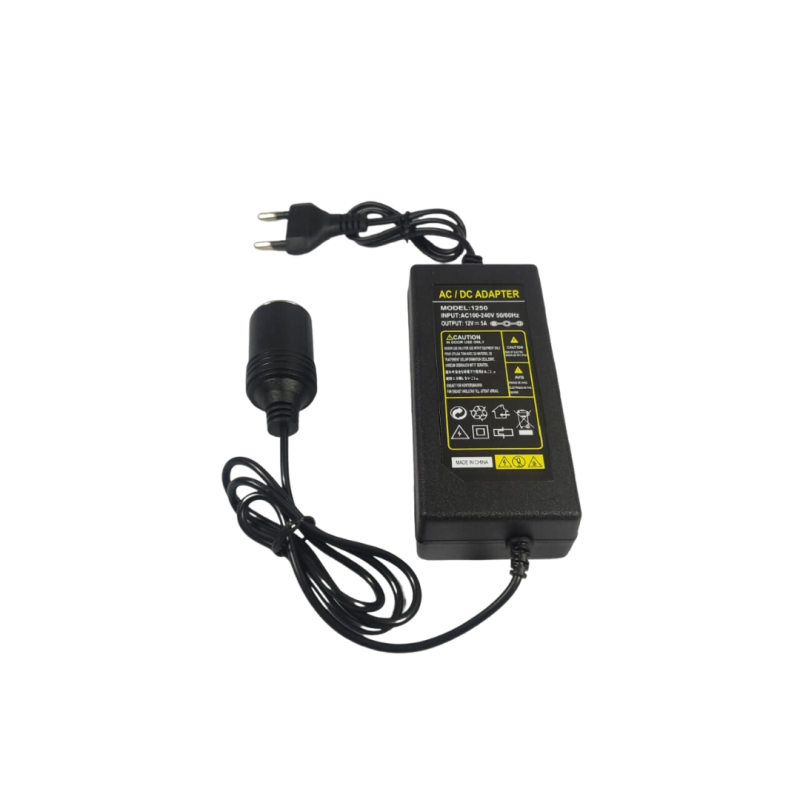 Adaptor Lighter DC 12V 5A Konverter Colokan Lighter ke Listrik AC 220V Adaptor Lighter DC 12V 5A Konverter Colokan Lighter ke Listrik AC 220V