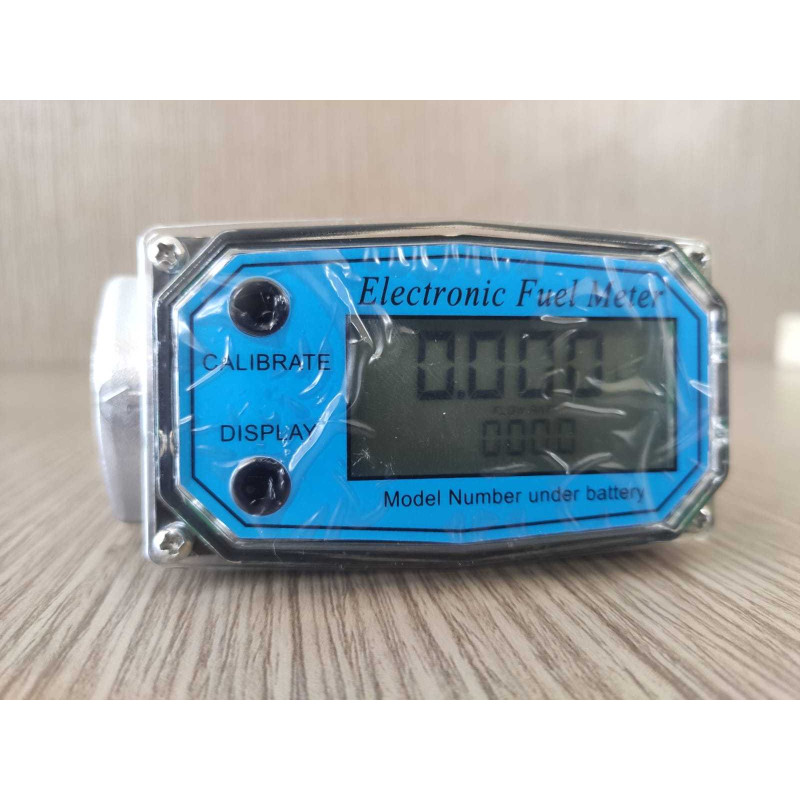 Alat Ukur Debit Cairan Digital Flowmeter Turbine BBM Fuel Meter