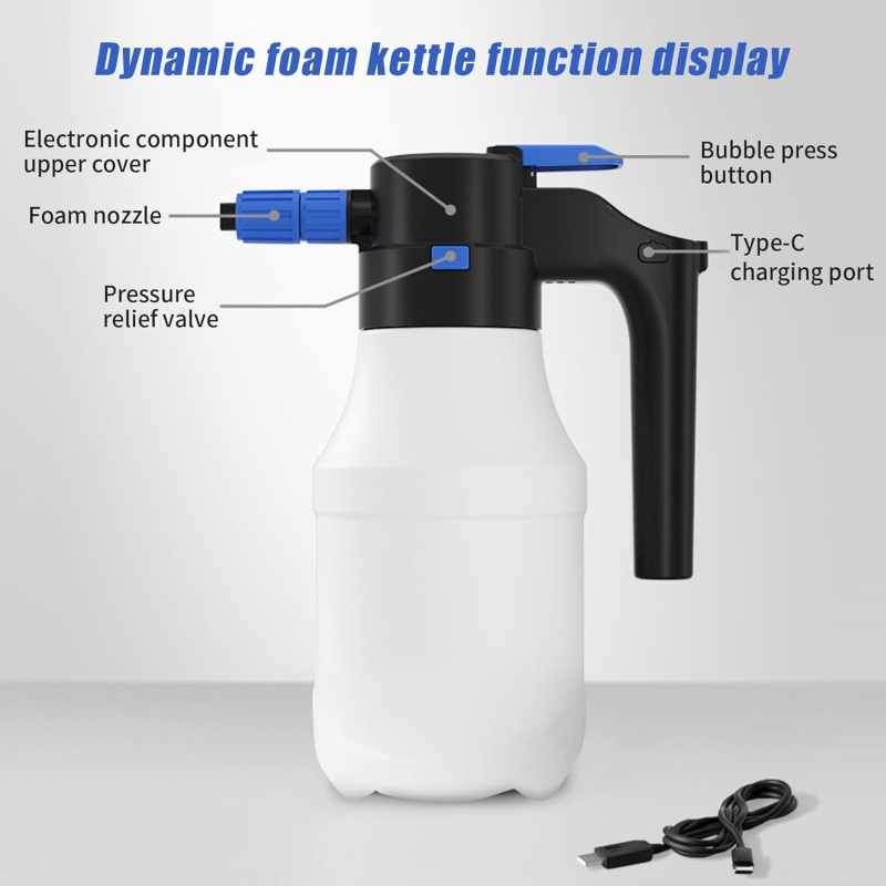 Foam Sprayer Elektrik Mesin Pembuat Busa Portable Foam Sprayer Elektrik Mesin Pembuat Busa Portable