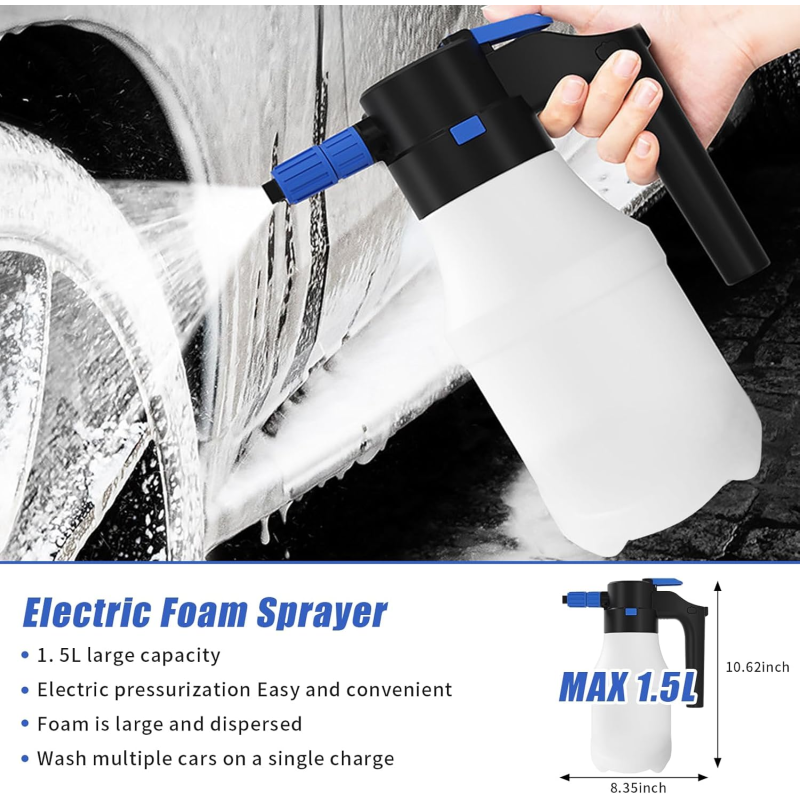 Foam Sprayer Elektrik Mesin Pembuat Busa Portable Foam Sprayer Elektrik Mesin Pembuat Busa Portable